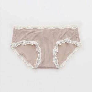 Aerie Superchill Modal Lace Boybrief Underwear - Stone Harbor - Set of 3